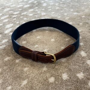 Boys J. Bailey Navy Belt. Size 20